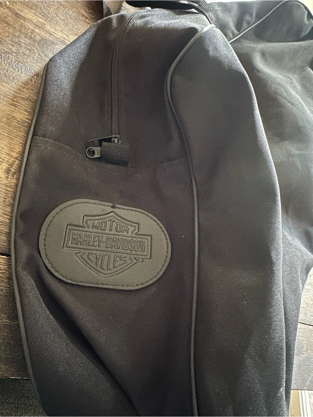 Harley-Davidson Black Men's Duffel Travel Bag